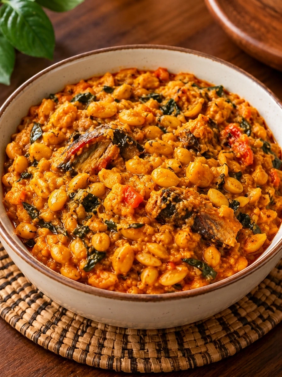 Ukwa breadfruit porridge
